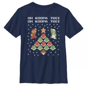 Nintendo Christmas T-Shirt Unisex NWT